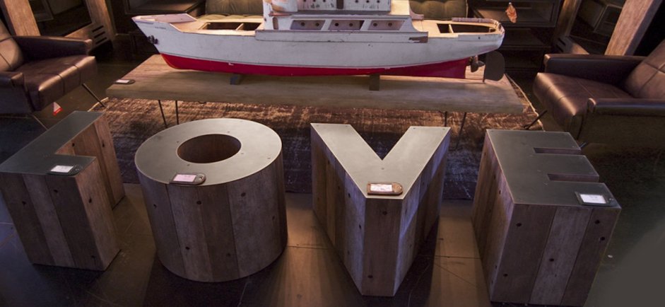 Столик Wooden Alphabet F Side Table Столик Wooden Alphabet F Side Table - Loft-Concept в Твери