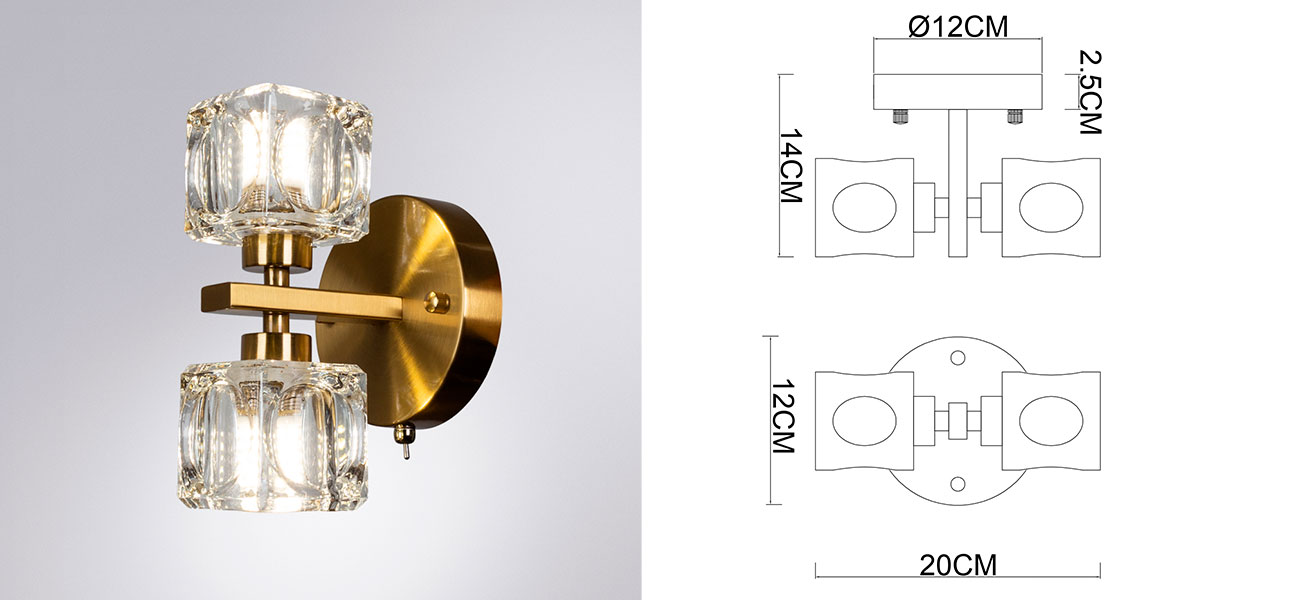 Бра Dzherardo 2 - фото №1