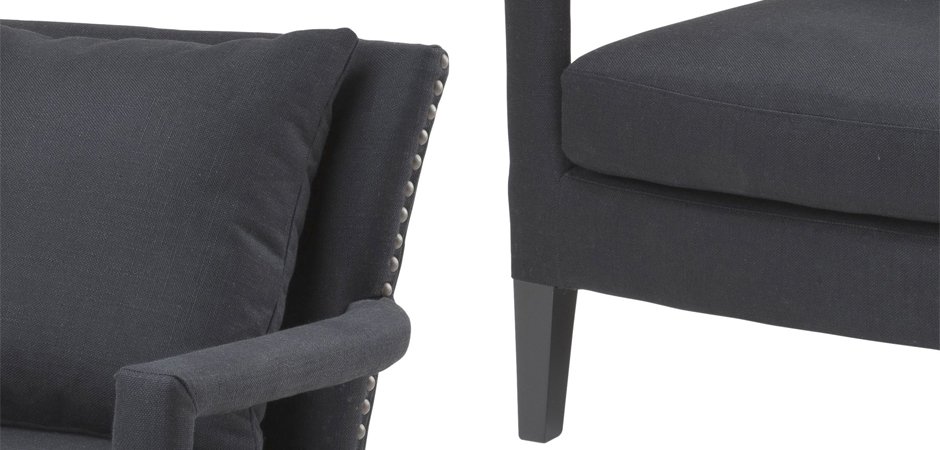 Кресло Eichholtz Chair Gregory Black Кресло Eichholtz Chair Gregory Black - Loft-Concept в Твери