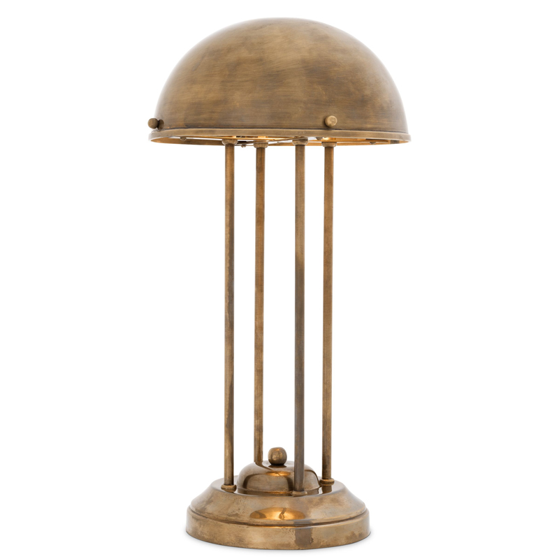 Настольная лампа Eichholtz Desk Lamp Livre Винтажная латунь Настольная лампа Eichholtz Desk Lamp Livre Винтажная латунь в Твери | Loft Concept