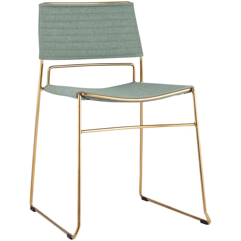 Стул Samuel Chair Светло-Зеленый Зеленый Золотой Стул Samuel Chair Светло-Зеленый Зеленый Золотой в Твери | Loft Concept