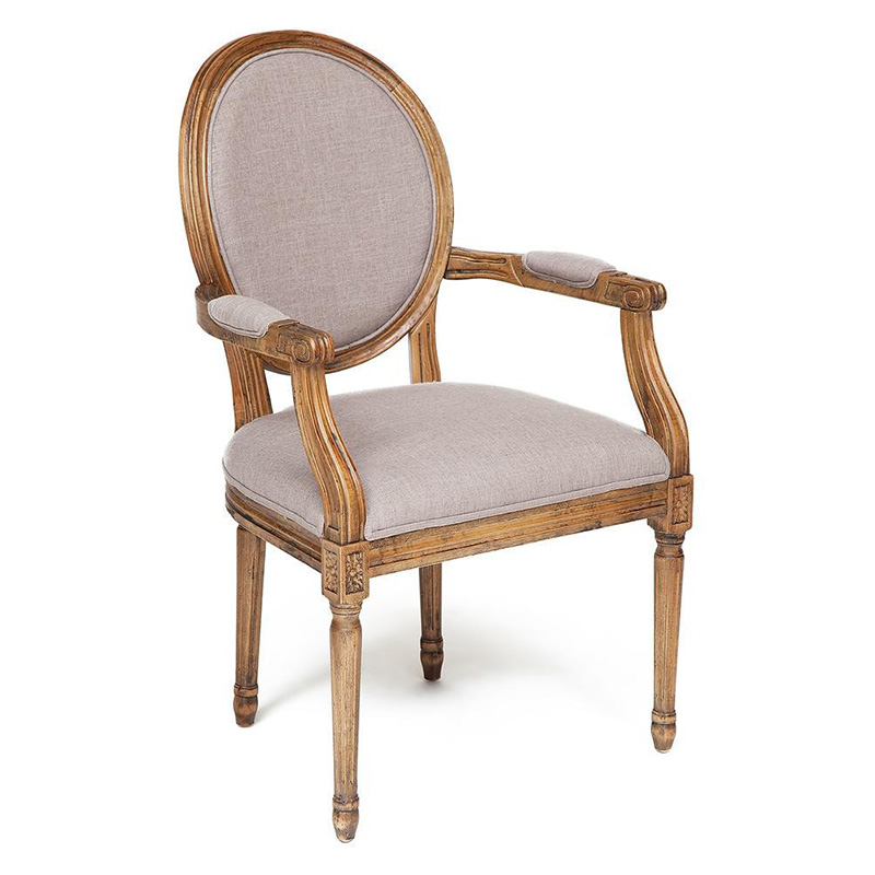 Стул French armchair Provence gray Серый Древесина Стул French armchair Provence gray Серый Древесина в Твери | Loft Concept