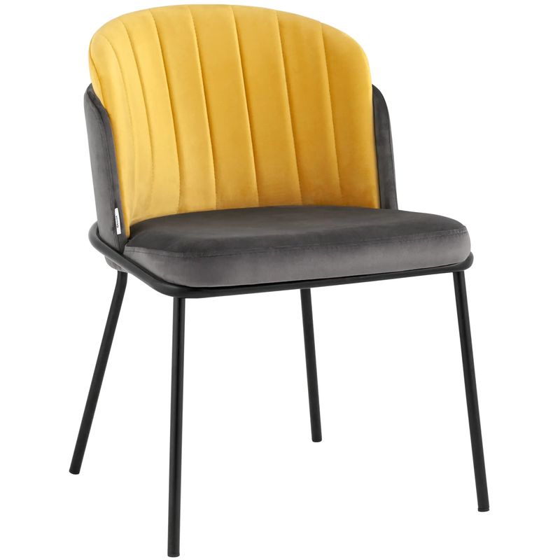 Стул Penelope Chair Мандариновый Цвет Металлические Ножки Оранжевый Серый Черный Стул Penelope Chair Мандариновый Цвет Металлические Ножки Оранжевый Серый Черный в Твери | Loft Concept