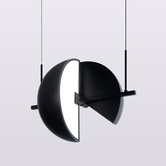 Подвесной светильник Trapeze by oblure Черный Подвесной светильник Trapeze by oblure Черный в Твери | Loft Concept