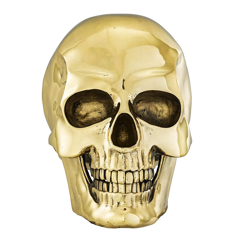 Аксессуар на стену Philipp Plein Gold Skull Wall element Золотой Аксессуар на стену Philipp Plein Gold Skull Wall element Золотой в Твери | Loft Concept