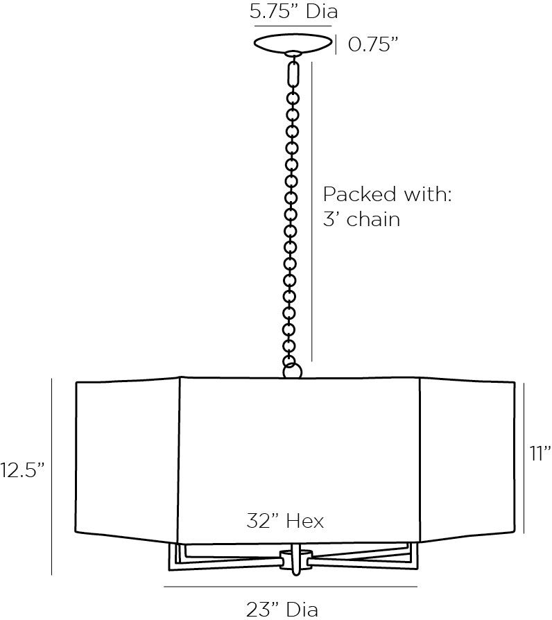 Люстра Arteriors OXFORD CHANDELIER в Твери