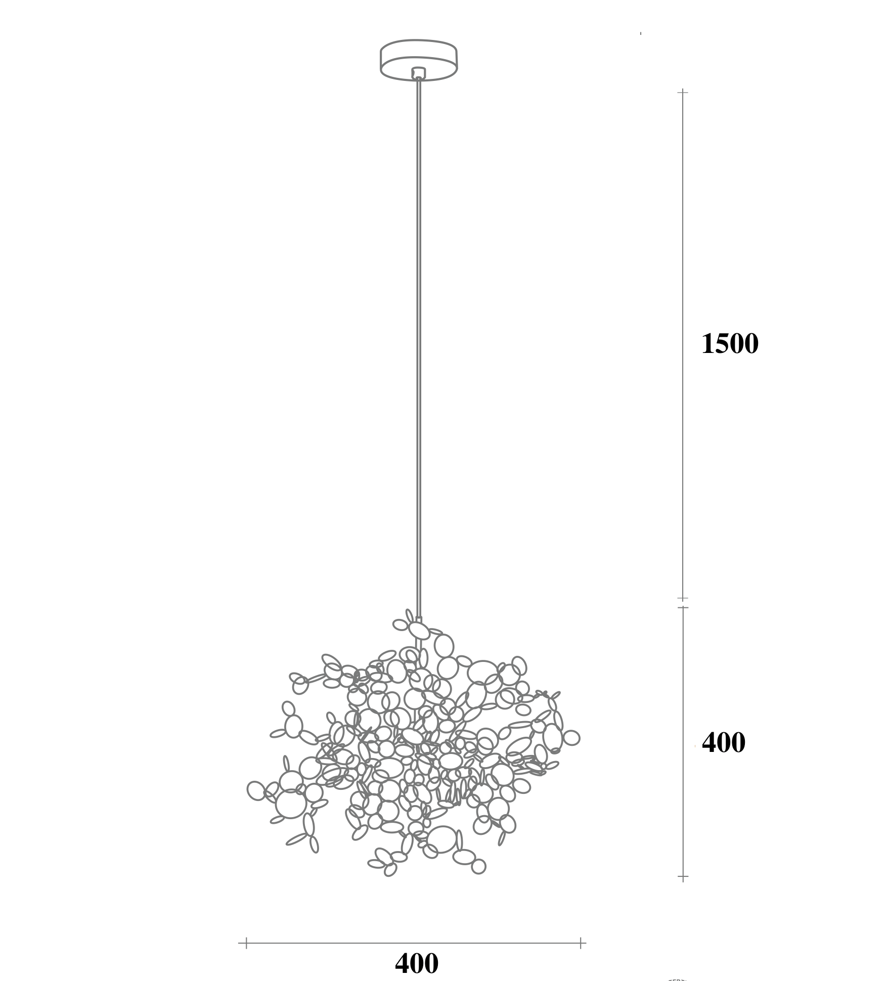 Люстра Terzani Argent Suspension Pendant lamp 40 Люстра Terzani Argent Suspension Pendant lamp 40 в Твери