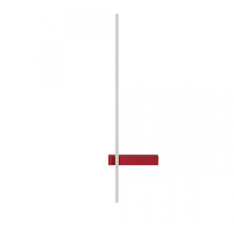Бра светодиодное Trumpet Tube Red bottom Белый Красный Бра светодиодное Trumpet Tube Red bottom Белый Красный в Твери | Loft Concept