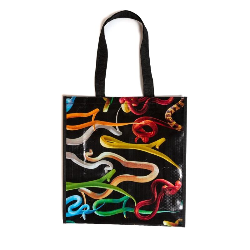 Сумка Seletti Grocery Snakes Черный Сумка Seletti Grocery Snakes Черный в Твери | Loft Concept