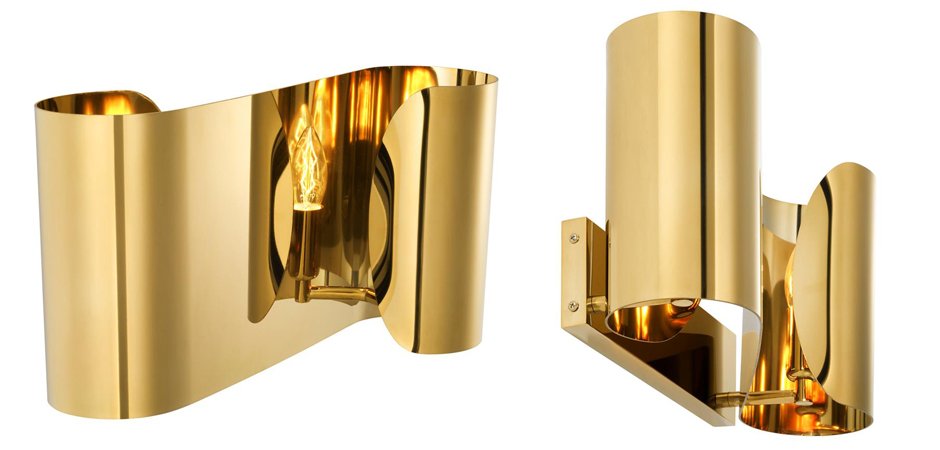 Бра Wall Lamp Crawley Gold Бра Wall Lamp Crawley Gold - Loft-Concept в Твери