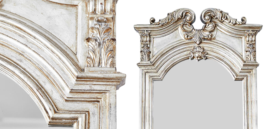 Зеркало Lupescu Mirror White Зеркало Lupescu Mirror White - Loft-Concept в Твери