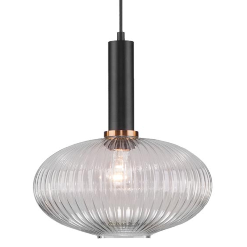Светильник Ferm Living chinese lantern Сlear I Прозрачное Стекло Черный Светильник Ferm Living chinese lantern Сlear I Прозрачное Стекло Черный в Твери | Loft Concept