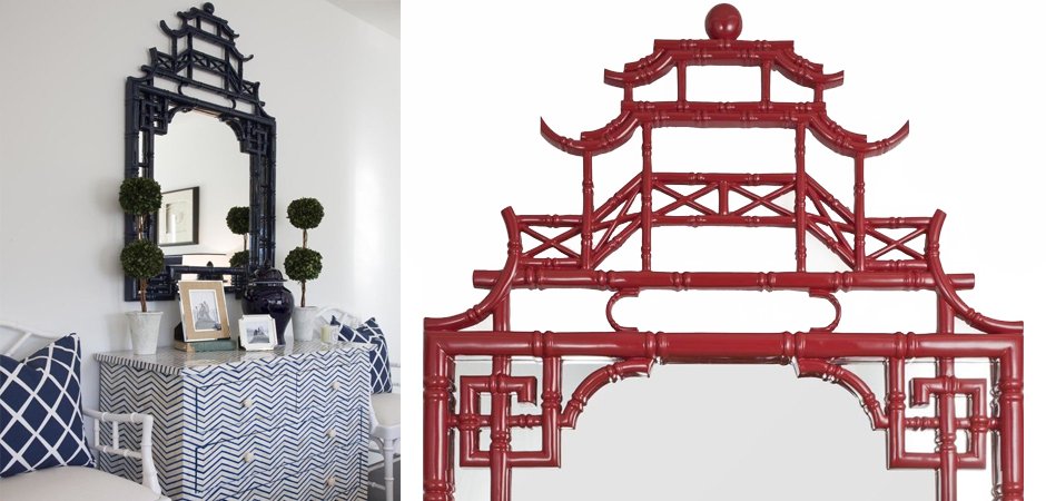 Зеркало Pagoda Mirror Red Зеркало Pagoda Mirror Red - Loft-Concept в Твери