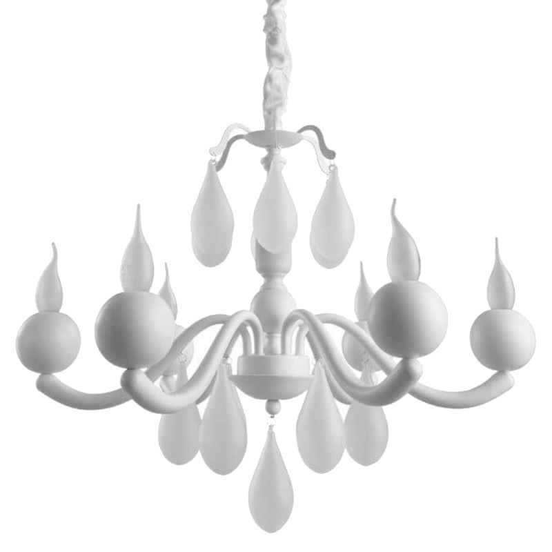 Люстра White Drops Белый Белое матовое стекло в Твери | Loft Concept 