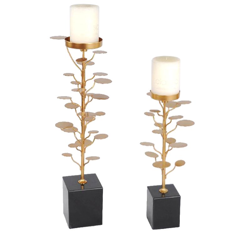 Подсвечник Looper Tree Candle Черный Глянцевое золото Подсвечник Looper Tree Candle Черный Глянцевое золото в Твери | Loft Concept