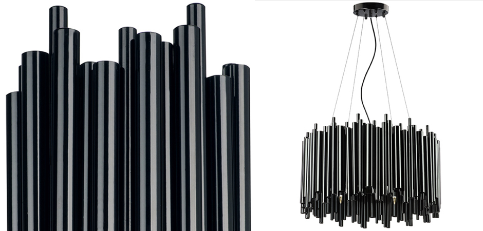 Люстра Delightfull Brubeck Chandelier Black Metal 60 Люстра Delightfull Brubeck Chandelier Black Metal 60 - Loft-Concept в Твери