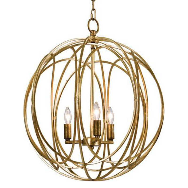 Люстра Golden Sphere Chandelier Золотой Люстра Golden Sphere Chandelier Золотой в Твери | Loft Concept