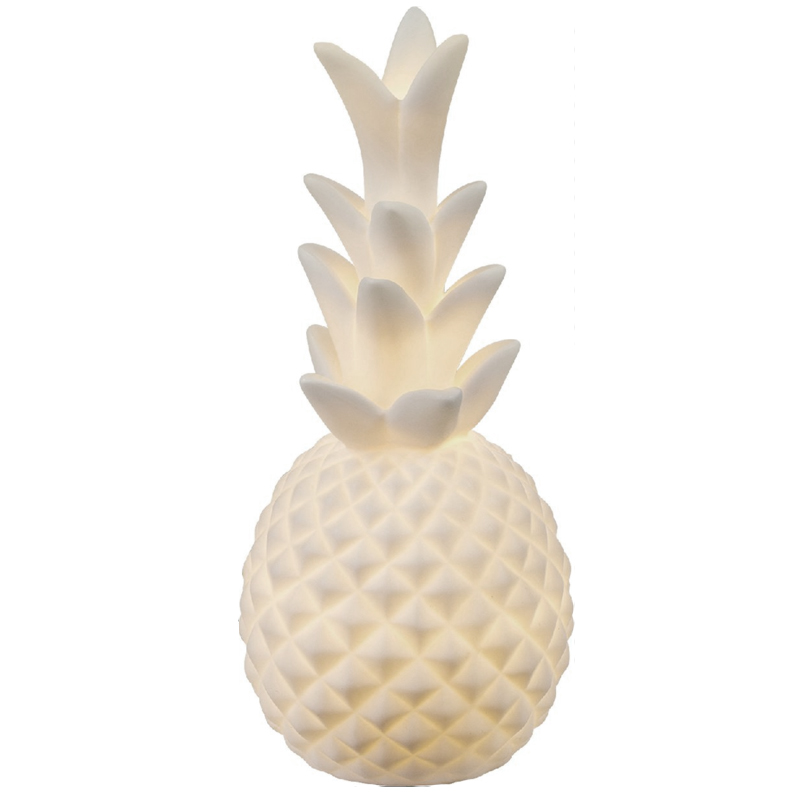 Tropical Shapes Table Lamp Лампа Малый Ананас Белое матовое стекло Tropical Shapes Table Lamp Лампа Малый Ананас Белое матовое стекло в Твери | Loft Concept
