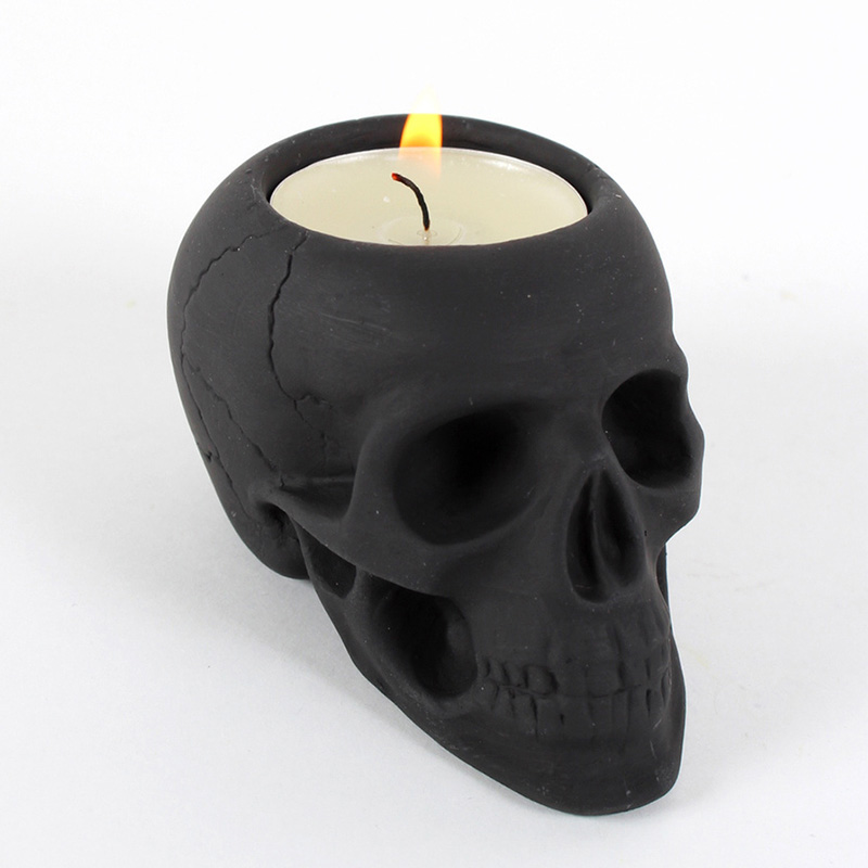 Подсвечник Black Skull Черный Подсвечник Black Skull Черный в Твери | Loft Concept