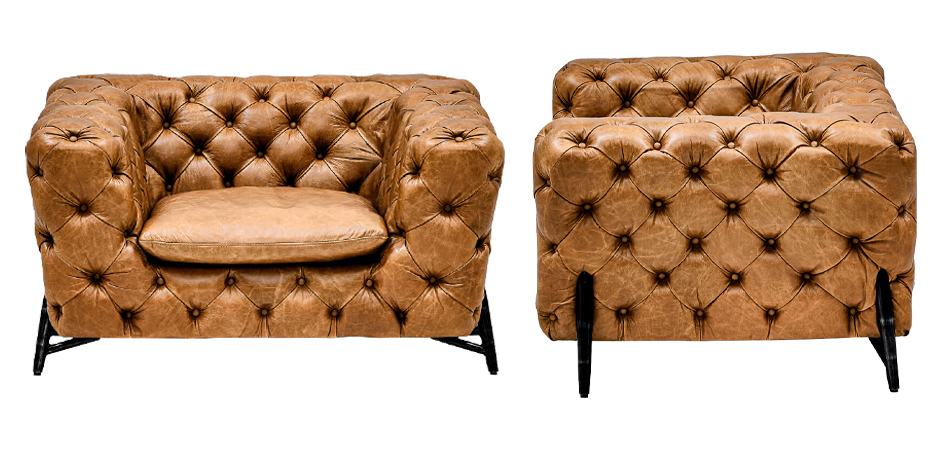 Кресло Hendrica Capitone Chair - Loft-Concept в Твери