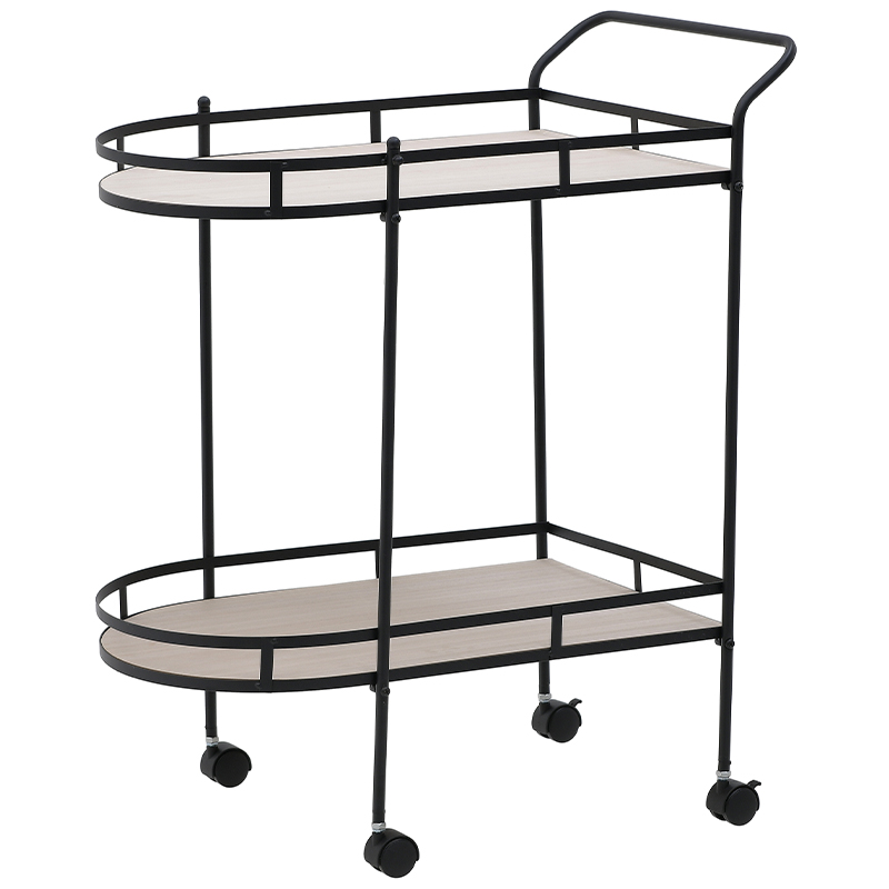 Столик для сервировки Ehsan Serving Table Черный Древесина Столик для сервировки Ehsan Serving Table Черный Древесина в Твери | Loft Concept