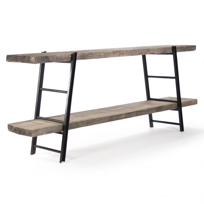 Стеллаж Industrial Iron Rustic Console Стеллаж Industrial Iron Rustic Console в Твери | Loft Concept