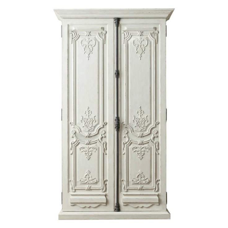 Шкаф French Distressed White Белый Шкаф French Distressed White Белый в Твери | Loft Concept