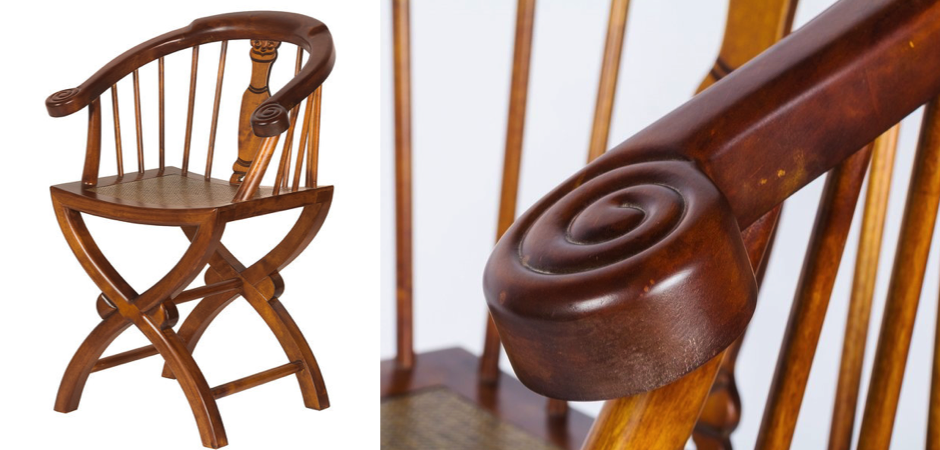 Кресло Chinese Armchair X Rotang Кресло Chinese Armchair X Rotang - Loft-Concept в Твери