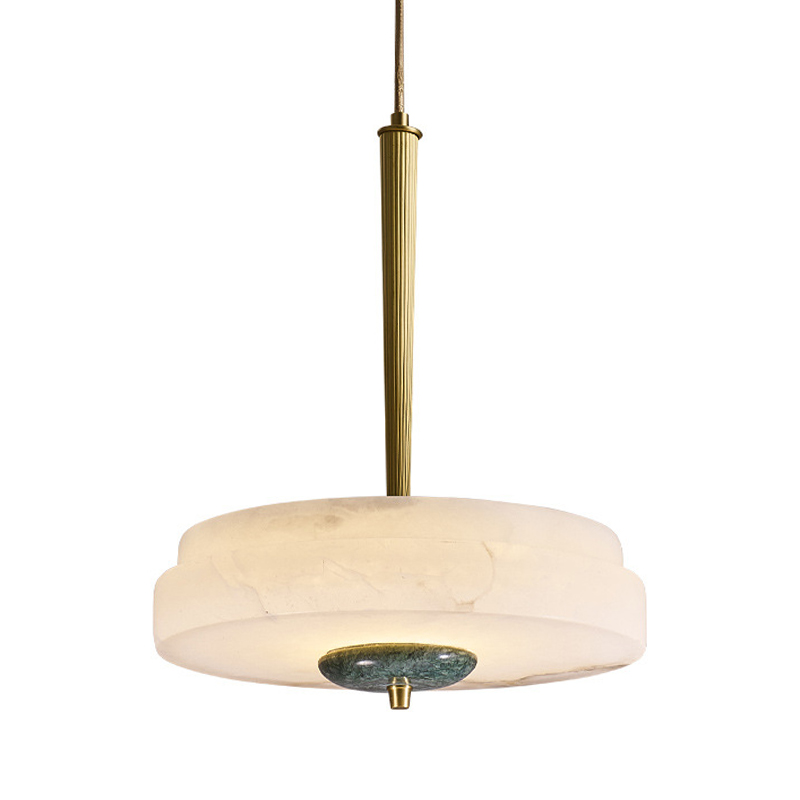 Подвесной светильник Martin Marble Hanging Light Белый Мрамор Bianco Малахит (зеленый) Латунь Подвесной светильник Martin Marble Hanging Light Белый Мрамор Bianco Малахит (зеленый) Латунь в Твери | Loft Concept