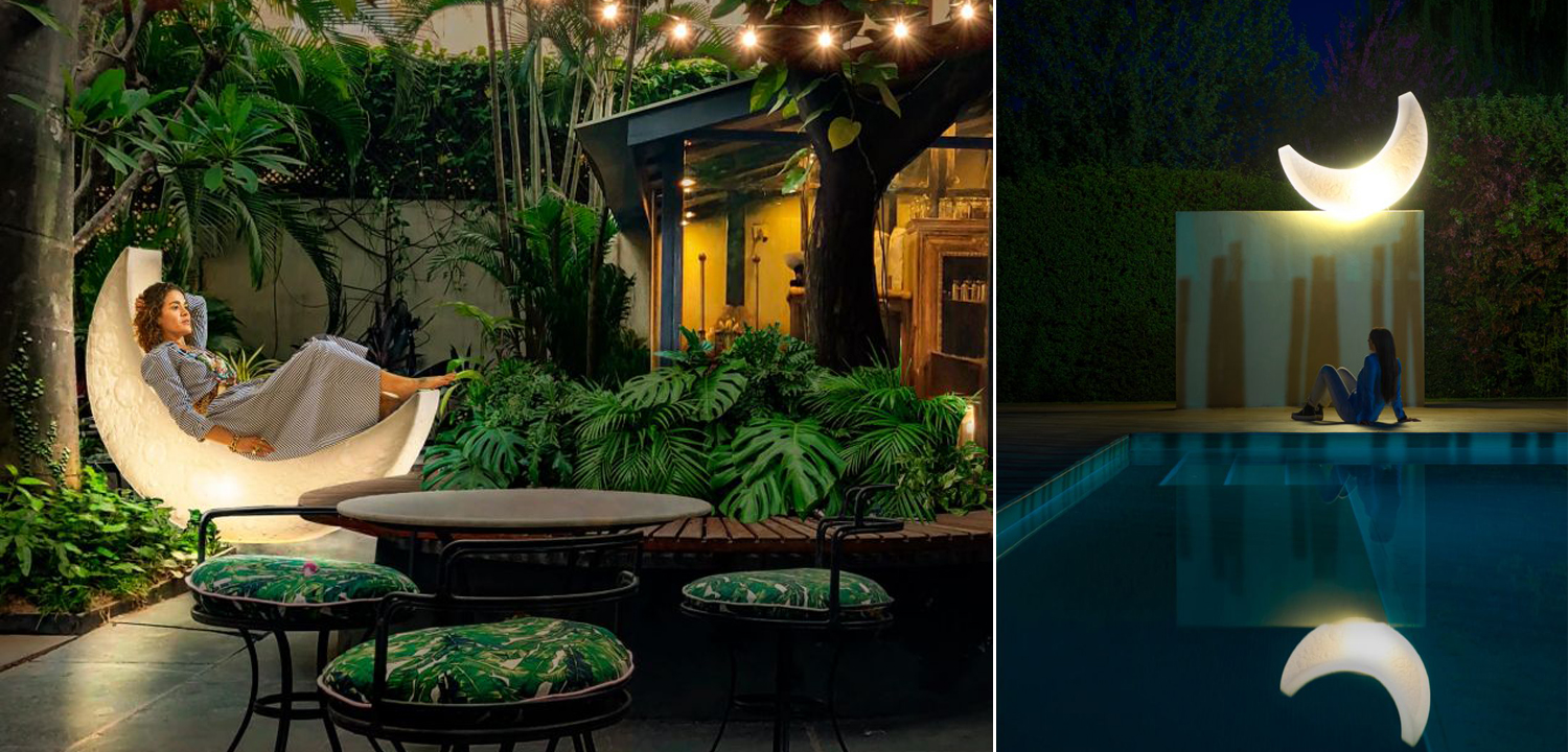 Торшер-кресло Seletti My Moon Lamp - фото