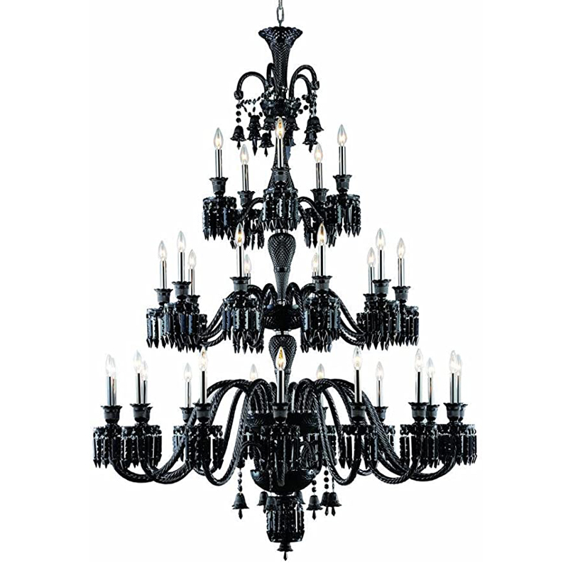 Люстра BACCARAT Zenith Midnight Chandelier 35 Черный Люстра BACCARAT Zenith Midnight Chandelier 35 Черный в Твери | Loft Concept