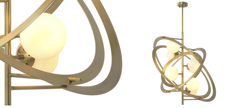 Люстра Eichholtz Chandelier Space Люстра Eichholtz Chandelier Space - Loft-Concept в Твери