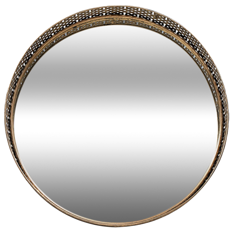 Круглое зеркало Mikayla Round Brass Mirror Латунь Зеркало Круглое зеркало Mikayla Round Brass Mirror Латунь Зеркало в Твери | Loft Concept