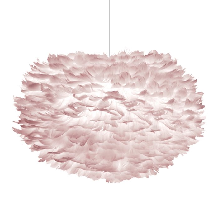Люстра из перьев Plumage Pink Розовый пастельный Люстра из перьев Plumage Pink Розовый пастельный в Твери | Loft Concept