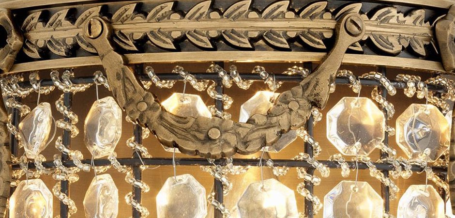 Бра Eichholtz Wall Lamp Emperor Brass - фото №1