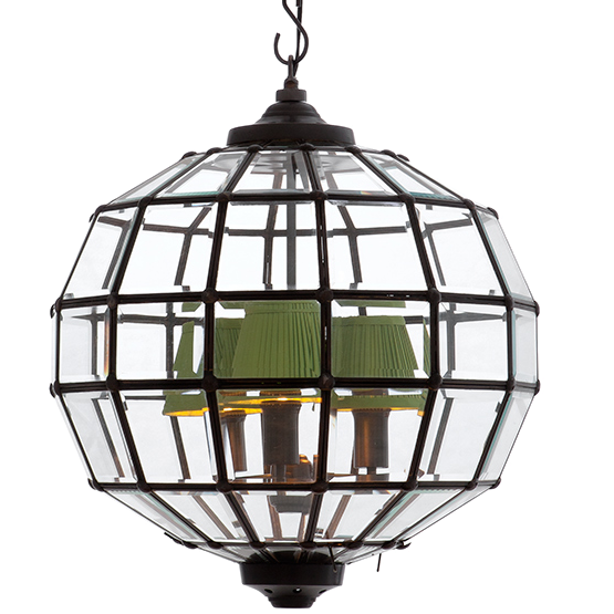 Люстра Lantern Luna Bronze S Темная бронза Прозрачный (Transparent) Люстра Lantern Luna Bronze S Темная бронза Прозрачный (Transparent) в Твери | Loft Concept
