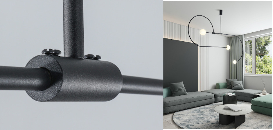 Люстра Fontana Amorosa Three Vortex Black Люстра Fontana Amorosa Three Vortex Black - Loft-Concept в Твери