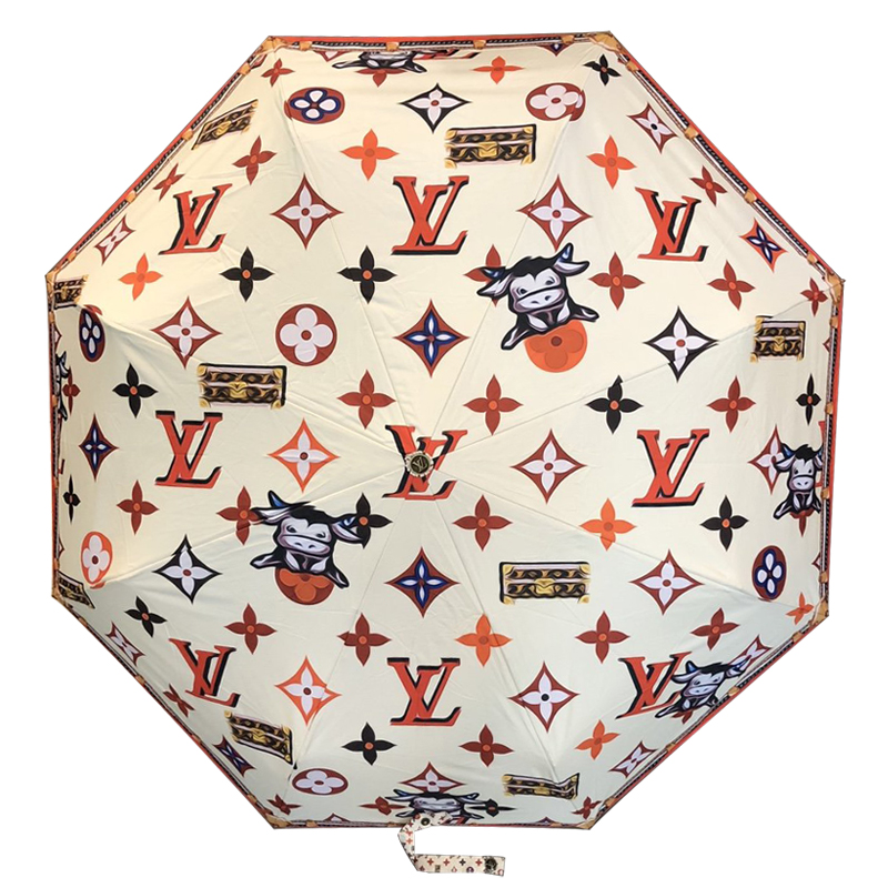 Зонт раскладной LOUIS VUITTON дизайн 005 Бежевый цвет Бежевый Оранжевый Зонт раскладной LOUIS VUITTON дизайн 005 Бежевый цвет Бежевый Оранжевый в Твери | Loft Concept