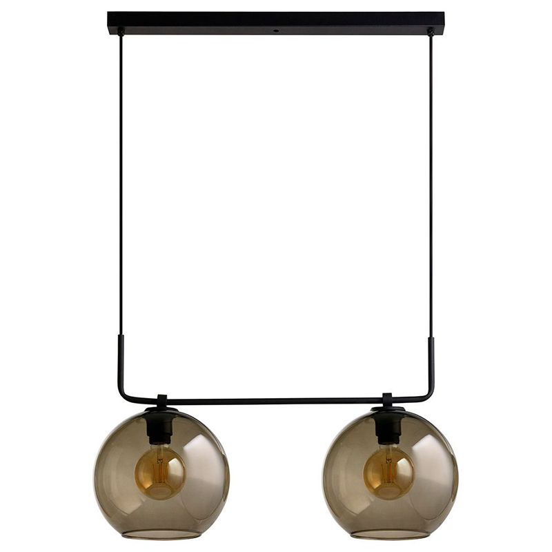 Люстра Franco Line Lamp Черный Янтарный Люстра Franco Line Lamp Черный Янтарный в Твери | Loft Concept