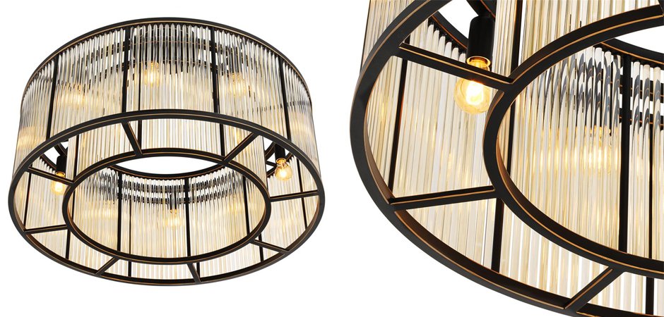 Потолочный светильник Ceiling Lamp Bernardi Bronze Потолочный светильник Ceiling Lamp Bernardi Bronze - Loft-Concept в Твери
