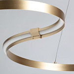 Люстра подвесная светодиодная в виде волнообразной ленты Ribbon Vortex варинант исполнения - 20 | Loft Concept в Твери