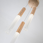 Подвесной светильник Dew Drops Tube Gold Trio Hanging Lamp варинант исполнения - 4 | Loft Concept в Твери