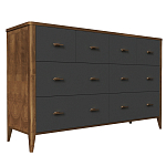 Комод из массива бука с 8-ю ящиками Tasteful Furniture варинант исполнения - 2 | Loft Concept в Твери