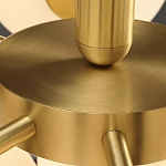 Люстра круглая со стеклянными сферами Maleficent варинант исполнения - 2 | Loft Concept в Твери