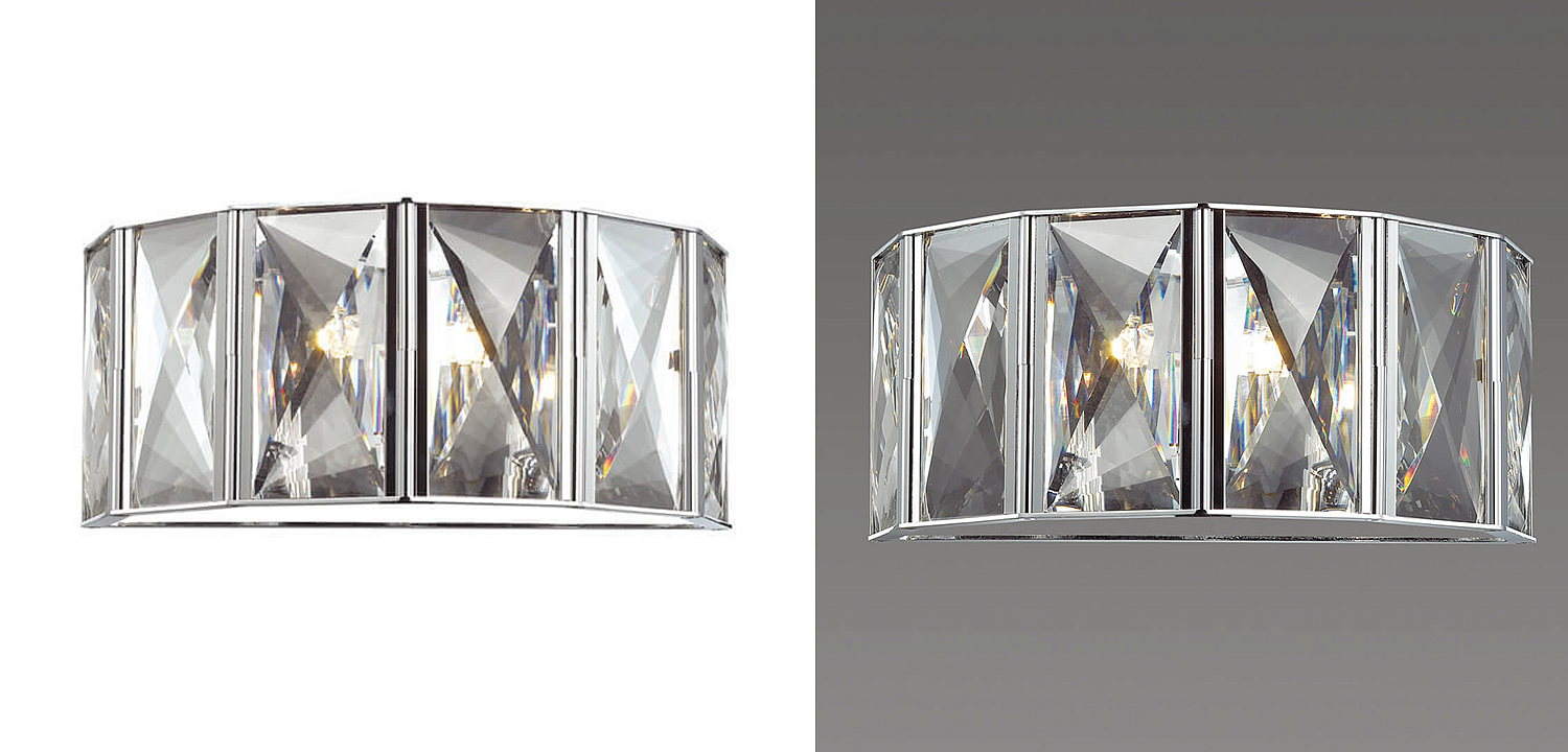 Бра Tiers Crystal Light Chrome Бра Tiers Crystal Light Chrome - Loft-Concept в Твери