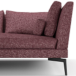 Мебельная ткань Шенилл фиолетовый цвет 138 см T4-25 варинант исполнения - 7 | Loft Concept в Твери