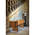 Дизайнерская скамейка  Canton  Beech and Black Bench варинант исполнения - 4 | Loft Concept в Твери