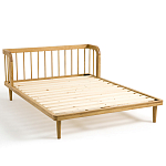 Кровать из массива дуба с пружинным блоком Mateta варинант исполнения - 5 | Loft Concept в Твери