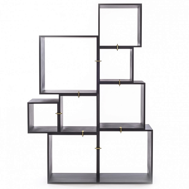 Стеллаж Seletti Assemblage Antracite Графит Золотой Стеллаж Seletti Assemblage Antracite Графит Золотой в Твери | Loft Concept