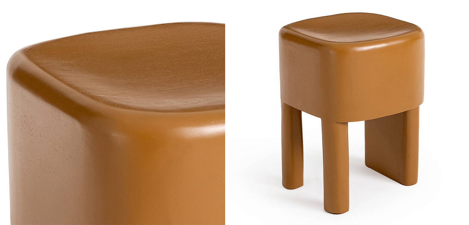 Приставной стол Mordred Mango Orange Side Table Приставной стол Mordred Mango Orange Side Table - Loft-Concept в Твери